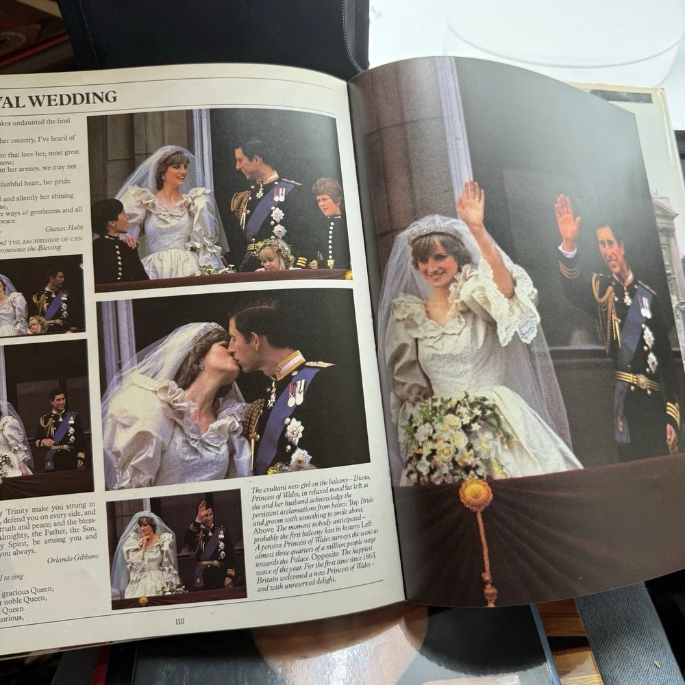 Invitation to a Royal Wedding Princess Diana England Hardcover Vintage RARE 1981
